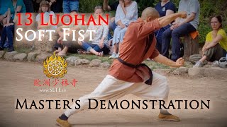 羅漢十三式气功 · 13 Luohan Postures Soft Fist Form Master · Shi Heng Yi · Demo [upl. by Mack]