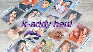 ❀ kaddy kpop album collective haul 1 ❀ seventeen bss bts jimin nct 127 blackpink jisoo [upl. by Anyahc61]