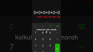 kalkulator nya ngambek🗿 [upl. by Eniretac228]