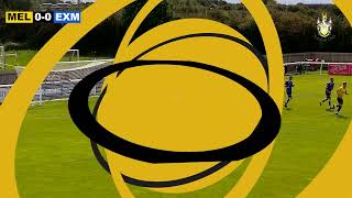 Melksham Town V Exmouth Highlights [upl. by Ahsekat501]