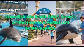 SeaWorld Abu Dhabi Rides Shows amp Attractions in a Marine Life Extravaganza [upl. by Derfiniw]