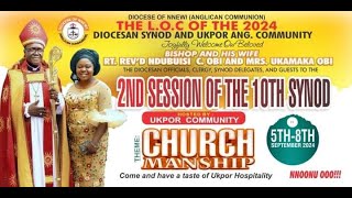 2ND SESSION OF THE 10TH SYNOD  THEME CHURCHMANSHIP  THANKSGIVING SERVICE  DAY 4 [upl. by Stockton]