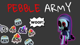 The ULTIMATE Pebble Army  Dandys World  8 Pebbles run Floors 114 [upl. by Borden]