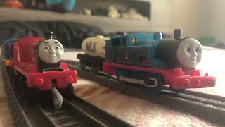 Thomas Trackmaster Remakes Pouty James [upl. by Llenaej183]