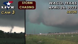 42623 LIVE CAM 3 • Waco TX Area Tornadoes and Wall Clouds Jason [upl. by Eltrym]