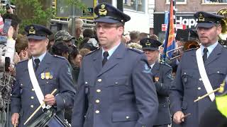 Vrijheidsdefile veteranendag op 5 mei 2024 Wageningen [upl. by Llessur]