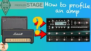 Kemper Profiler Stage  Part 3 how to profile an amp Marshall SV20  Plexi Fender The Twin [upl. by Eahsal65]