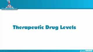 NCLEX® Pharmacology Review  Therapeutic Drug Levels lithium digoxin theophylline phenytoin [upl. by Kai]