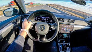 2023 Skoda Superb 15 TSI 150HP 0100 POV Test Drive 1921 Joe Black [upl. by Pat]