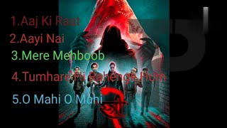 Aaj ki Raat Maaza ishq ki aajkiraat stree2 albummusic music [upl. by Townie]