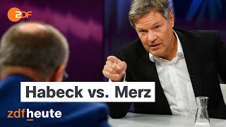 TVDuell Habeck gegen Merz  maybrit illner vom 06062024 [upl. by Royce]