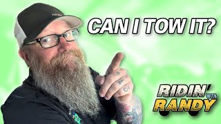 CAN I TOW IT THE IMPORTANT WINDOW STICKER  Quick Tips With Randy [upl. by Vilhelmina]