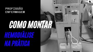 Hemodiálise  veja o passo a passo na Prática como montar uma máquina de Hemodiálise [upl. by Fabian]