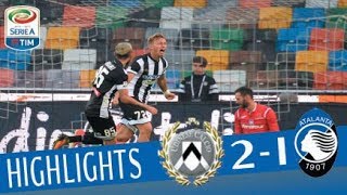 Udinese  Atalanta 21  Highlights  Giornata 11  Serie A TIM 201718 [upl. by Almeta]