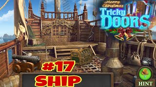 Tricky Doors  Level 17 Ship Walkthrough [upl. by Rahm817]