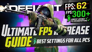 🔧 XDEFIANT Dramatically increase performance  FPS with any setup Best Settings 2024 🖱️🎮✅ [upl. by Mashe636]