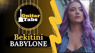 Bekitini  Babylone  Tablature Guitare [upl. by Anairb864]