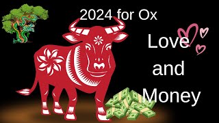 Ox – Chinese astrology 2024 Love and Money Predictions [upl. by Anuqahs481]