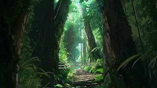 AI Nature Discovery  natural beauty in the ghibli world ai nature amazing travel discovery [upl. by Hpesoj]