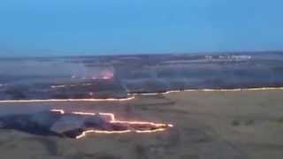 Prescribed burn at Midewin National Tallgrass Prairie [upl. by Sackville]