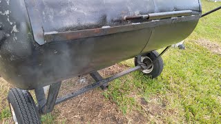 Small BBQ catering job fypyoutube barbeque cooking [upl. by Seyler]