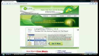 How to get limewire pro for free HD [upl. by Niveek753]