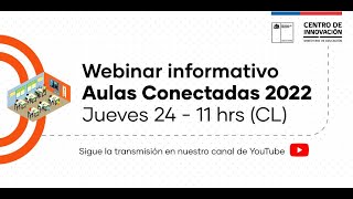 Webinar Aulas Conectadas 2022 [upl. by Amaso361]