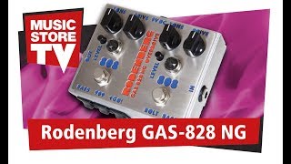 Rodenberg Amplification GAS828 NG Double Overdrive Pedal english [upl. by Mongeau]