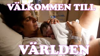 GRAVID VECKA 39  VÅRAN FÖRLOSSNINGSVIDEO [upl. by Uy]