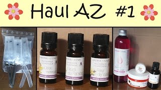 Haul AromaZone 1  Janvier 2015 [upl. by Arny]