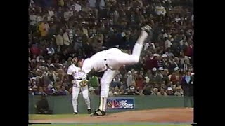 New York Mets at Boston Red Sox 1986 World Series Game 5 October 23 1986 [upl. by Craggie188]