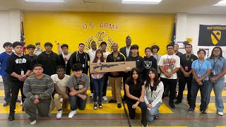 American Legion Post 586 donates air rifle to the Black Knights September 12 2024 [upl. by Stillman]