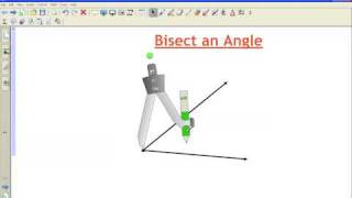 Bisect an Angle [upl. by Xxam]