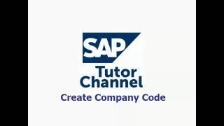 How to create company code in SAP [upl. by Onitsuaf]