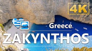 Zakynthos Ζάκυνθος Greece ► Travel Video 53 min 4K ► Travel in ancient Greece TouchGreece [upl. by Annayhs]