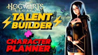 Hogwarts Legacy  Talent Builder  Character Planner [upl. by Esimaj759]