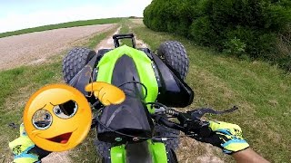 QUAD PANTHERA 125  gopro sessions hero 4 [upl. by Earlene425]