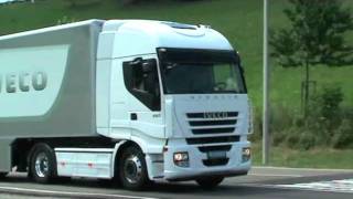 Der Iveco Eco Stralis 460 EEV getestet von Blickpunkt LKW amp BUS [upl. by Ellessig]