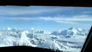 Inflight TOP VIEW HIMALAYA Nepal [upl. by Zollie996]