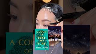 Just finished reading acotar acomaf  Had to do a night court makeup explorepage makeup beauty [upl. by Ib319]