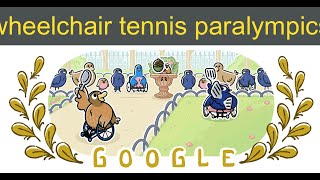 wheelchair tennis paralympics  Paris Games Tennis [upl. by Teteak]