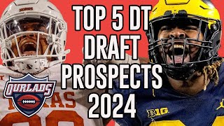 Top 5 Defensive Tackles in 2024 NFL Draft Rankings JerZhan Newton Byron Murphy II amp More [upl. by Olra726]