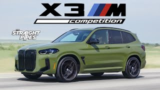 100000 M3 SUV BMW X3M Competition Review [upl. by Aylward]