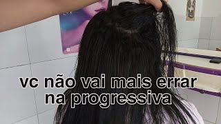 DICAS PARA NÃO ERRAR NA PROGRESSIVA  PASSO A PASSO DE COMO FAZER UM LISO PERFEITO  GLORINHA CABEL [upl. by Elvah]