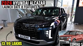 hyundai alcazar facelift 2024  alcazar facelift new model price [upl. by Sisile]