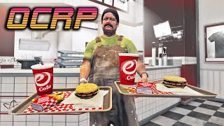 I Cook the Burgers while Buggs steals Cars in OCRP GTA5 RP [upl. by Pax]