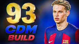 93 MAX RATED CDM BUILD  EAFC 24 Clubs [upl. by Assenna]