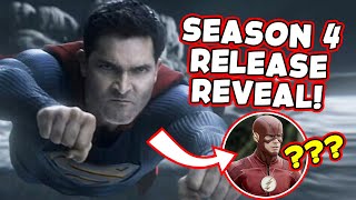 Superman and Lois Season 4 Episode Releases Confirmed NEW CW Boss Shades The Flash [upl. by Moyna285]