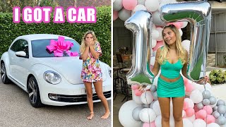 My 17th Birthday VLOG I GOT A CAR  Rosie McClelland [upl. by Ynnob904]