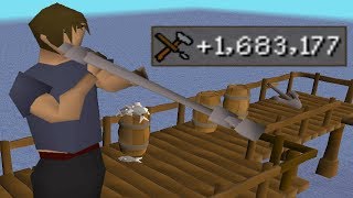 I gained 17 million Crafting xp to unlock this upgrade UIM 44 [upl. by Aicyla]